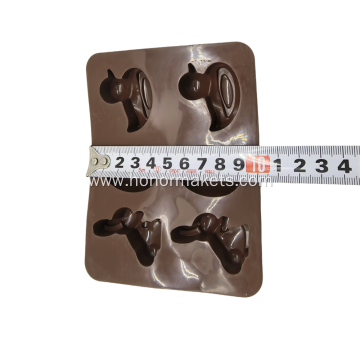 Easter Rabbit Bunny Duck Egg Silicone Chocolate Mold